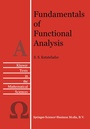 Cover: Fundamentals of Functional Analysis - Springer