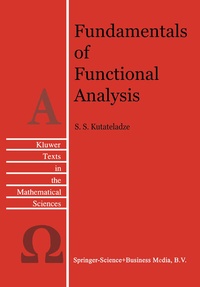 Abbildung von: Fundamentals of Functional Analysis - Springer