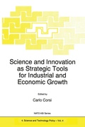 Cover: Science and Innovation as Strategic Tools for Industrial and Economic Growth - Kluwer Academic Publishers