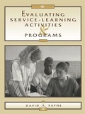 Cover: Evaluating Service-Learning Activities and Programs - Rowman & Littlefield Education