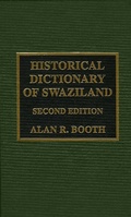 Cover: Historical Dictionary of Swaziland - Scarecrow Press