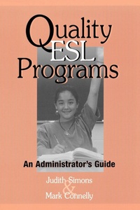 Enlarge image Cover: Quality ESL Programs - Rowman & Littlefield Education