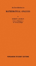 Cover: An Introduction to Mathematical Analysis - Elsevier