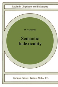 Enlarge image Cover: Semantic Indexicality - Kluwer Academic Publishers