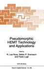 Cover: Pseudomorphic HEMT Technology and Applications - Springer