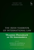 Cover: The Irish Yearbook of International Law, Volume 9, 2014 - Hart Publishing