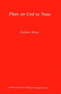 Cover: Plato on God as Nous - Southern Illinois University Press