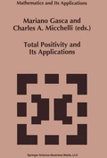 Cover: Total Positivity and Its Applications - Kluwer Academic Publishers