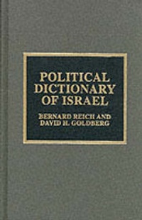 Enlarge image Cover: Political Dictionary of Israel - Scarecrow Press