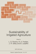 Cover: Sustainability of Irrigated Agriculture - Kluwer Academic Publishers