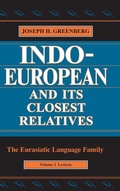 Cover: Indo-European and Its Closest Relatives - Stanford University Press
