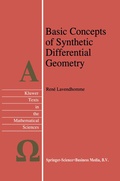 Bild: Basic Concepts of Synthetic Differential Geometry - Kluwer Academic Publishers