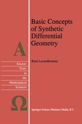 Bild: Basic Concepts of Synthetic Differential Geometry - Springer