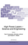 Cover: High Power Lasers - Science and Engineering - Springer