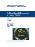 Cover: In Vitro Haploid Production in Higher Plants - Springer