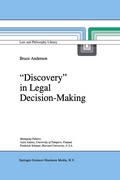 Cover: `Discovery' in Legal Decision-Making - Springer