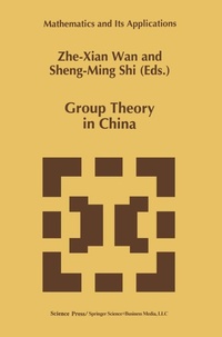 Abbildung von: Group Theory in China - Kluwer Academic Publishers