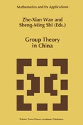 Cover: Group Theory in China - Springer