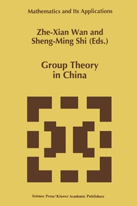 Abbildung von: Group Theory in China - Springer