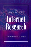 Cover: The Lawyer's Guide to Internet Research - Scarecrow Press