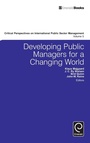 Cover: Developing Public Managers for a Changing World - Emerald Group Publishing Limited