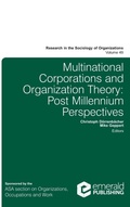 Cover: Multinational Corporations and Organization Theory - Emerald Publishing Limited