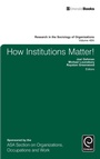 Cover: How Institutions Matter! - Emerald Group Publishing Limited