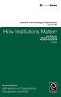 Cover: How Institutions Matter! - Emerald Group Publishing Limited