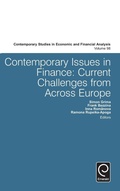 Cover: Contemporary Issues in Finance - Emerald Group Publishing Limited