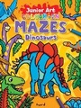 Cover: Junior Art Colour in Mazes: Dinosaurs - Award Publications Ltd