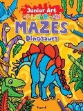 Cover: Junior Art Colour in Mazes: Dinosaurs - Award Publications Ltd