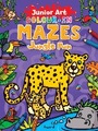 Cover: Junior Art Colour in Mazes: Jungle Fun - Award Publications Ltd