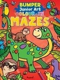 Cover: Bumper Junior Art Colour in Mazes - Award Publications Ltd