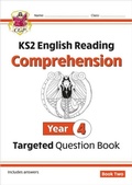 Cover: KS2 English Year 4 Reading Comprehension Targeted Question Book - Book 2 (with Answers) - Coordination Group Publications Ltd (CGP)