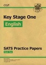 Cover: New KS1 English SATS Practice Papers: Pack 2 (for the 2017 tests and beyond) - Coordination Group Publications Ltd (CGP)