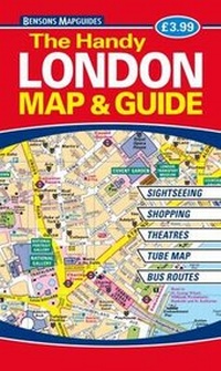 Abbildung von: The Handy London Map & Guide - Bensons MapGuides