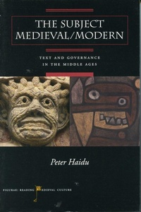 Enlarge image Cover: The Subject Medieval/Modern - Stanford University Press