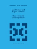 Cover: Haar Series and Linear Operators - Kluwer Academic Publishers