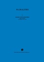 Cover: Pluralities - Kluwer Academic Publishers