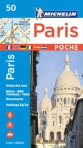 Cover: Michelin Paris Pocket Plan - Michelin Editions des Voyages