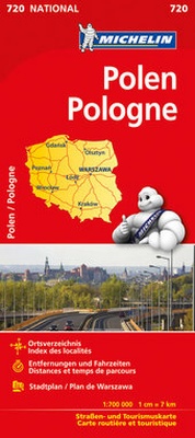 Abbildung von: Michelin Polen - Michelin Editions des Voyages