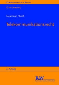 Abbildung von: Telekommunikationsrecht - Fachmedien Recht und Wirtschaft