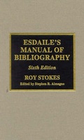 Cover: Esdaile's Manual of Bibliography - Scarecrow Press