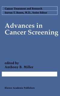 Enlarge image Cover: Advances in Cancer Screening - Springer