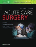 Cover: Acute Care Surgery - Lippincott Williams and Wilkins