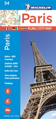 Abbildung von: Michelin Stadtplan Paris - Michelin Editions des Voyages