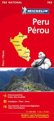 Abbildung von: Michelin Peru - Michelin Editions des Voyages