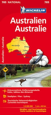 Abbildung von: Michelin Australien - Michelin Editions des Voyages