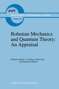 Cover: Bohmian Mechanics and Quantum Theory: An Appraisal - Springer
