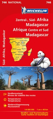 Abbildung von: Michelin Zentral- und Südafrika, Madagaskar - Michelin Editions des Voyages